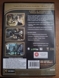 F.E.A.R: First Encounter Assault Recon - BestSeller Series [UK] Box Art