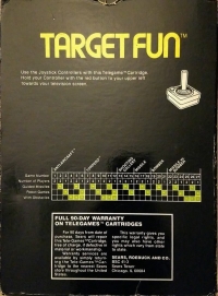 Target Fun (Contains One Cartridge / Telegame Cartridge) Box Art