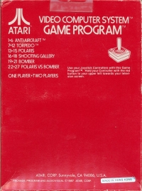 Air-Sea Battle (1987) Box Art