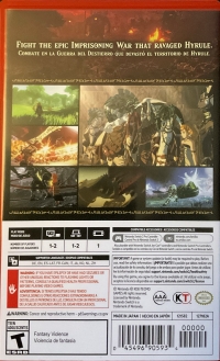 Hyrule Warriors: Age of Imprisonment Box Art