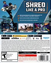Tony Hawk's Pro Skater 3 + 4 Box Art