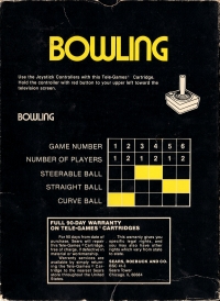Bowling (699842) Box Art