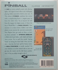 Pinball (812 0012 / grey) Box Art