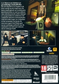 L.A. Noire (5254182/IN) Box Art