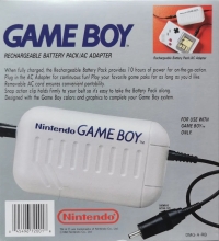 Nintendo Rechargeable Battery Pack / AC Adapter [UK] Box Art