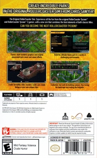 RollerCoaster Tycoon Classic Box Art