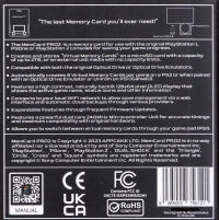 8BitMods MemCard Pro2 (Charcoal Black) Box Art