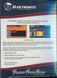 Paulista Avenue Redux Box Art