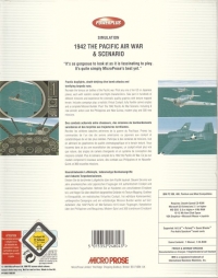 1942: The Pacific Air War & Scenario Box Art