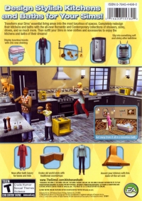 Sims 2, The: Kitchen & Bath Interior Design Stuff Box Art