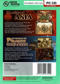 2 in 1 Collection: The Culture of Asia / The Mystery of the Pirate's Treasure - Green Pepper Box Art