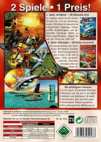 2 in 1 Games: Helicopter & Jetfighter Box Art