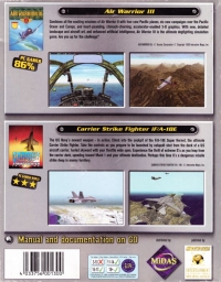 2 in 1 Pack: Air Warrior III / Carrier Strike Fighter iF/A-18E Box Art
