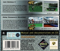 2 in 1 Pack: Jack Nicklaus 5 / Daley Thompson's Decathlon Box Art