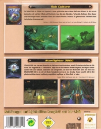 2 in 1 Pack: Sub Culture / Starfighter 3000 Box Art