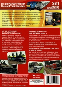 2in1: Auf der Marschbahn nach Westerland / Durch den Schwarzwald nach Offenburg Box Art