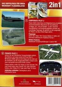 2in1: Corporate Pilot 2 / Private Pilot 2 Box Art