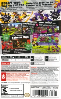 Splatoon 2 (105638C) Box Art