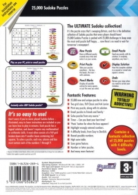 25,000 Sudoku Puzzles - Revival Box Art