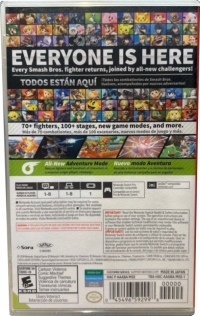 Super Smash Bros. Ultimate (TRA-HAC-AAABA-MSE-1) Box Art