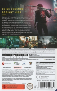 Cyberpunk 2077: Ultimate Edition [DE] Box Art