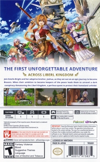 Trails in the Sky 1st Chapter Box Art