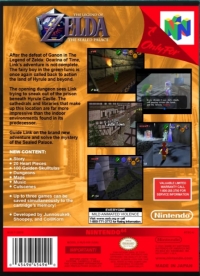 Legend of Zelda, The: The Sealed Palace Box Art