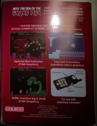 Into the Den of the Snake Men (red box) Box Art