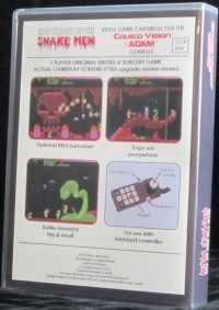 Into the Den of the Snake Men (grey clamshell) Box Art