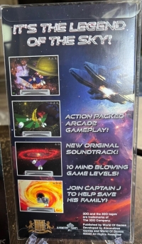Adventures of Captain J, The Box Art