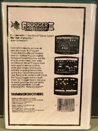 Frogger II: Threeedeep! (clamshell) Box Art