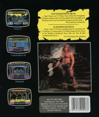 Barbarian II: The Dungeon of Drax Box Art