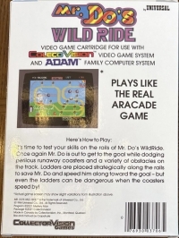 Mr. Do's Wild Ride Box Art