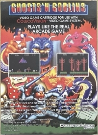Ghosts'n Goblins Box Art