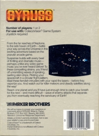 Gyruss Box Art