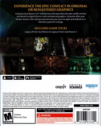 Legacy of Kain: Soul Reaver 1 & 2 Remastered Box Art