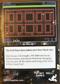 Crazy Chicky Junior:  New Cluck City Box Art
