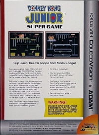 Donkey Kong Junior Super Game Box Art