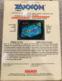 Zaxxon [CA] Box Art