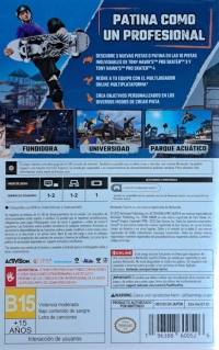 Tony Hawk's Pro Skater 3 + 4 [MX] Box Art