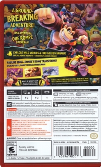 Donkey Kong Bananza Box Art