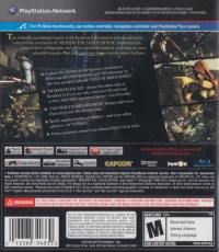 Resident Evil 5: Gold Edition (PlayStation Move text / short text line / Limited Warranty booklet) Box Art