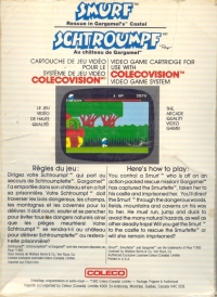 Smurf: Rescue in Gargamel's Castle [CA] Box Art