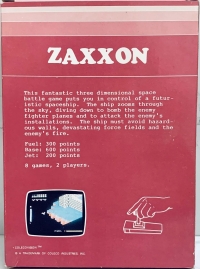 Zaxxon (pink box) Box Art