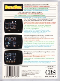 BurgerTime Box Art