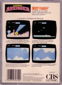 Cosmic Avenger (4L2025) Box Art