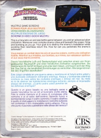 Cosmic Avenger (ECC 243401) Box Art