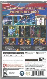 Batsugun Saturn Tribute Boosted Box Art
