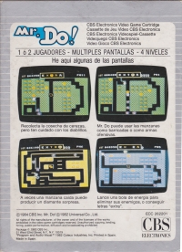 Mr. Do! [ES] Box Art