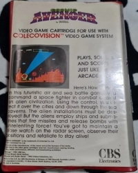 Cosmic Avenger (clamshell) Box Art